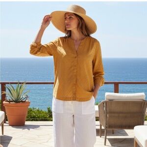 🌸NWOT🌸 Orvis Long-Sleeved Textured Shirt